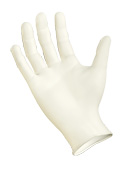 Aloe vera/Vitamin E Emollient coated gloves